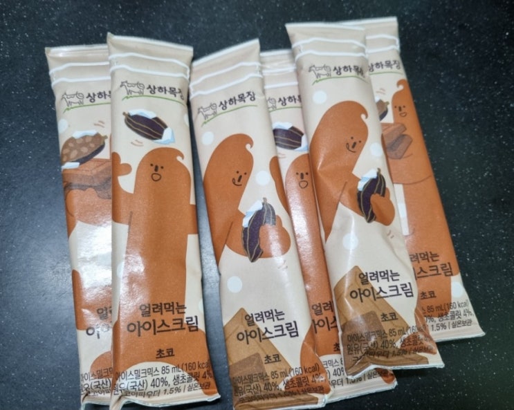  상하목장 얼려먹는 아이스크림 초코