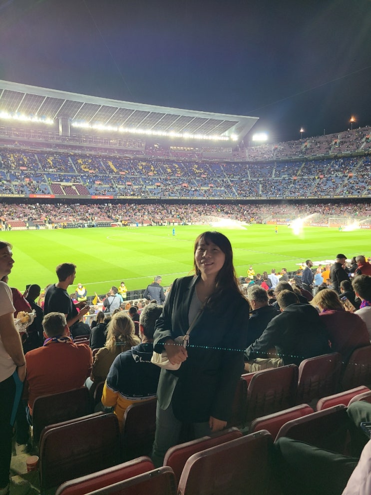 바르셀로나 축구직관, 캄프누축구경기장 직관후기