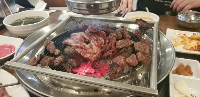 안양 비산동 소갈비살 맛집 우당 3번째 방문후기 내돈내산