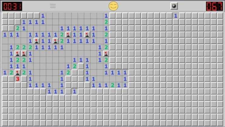 구글 플레이스토어 에서 무료 배포 중인 고전 명작 퍼즐 (Minesweeper Pro)