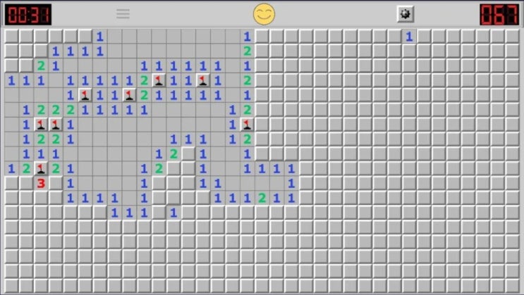  구글 플레이스토어 에서 무료 배포 중인 고전 명작 퍼즐 (Minesweeper Pro)