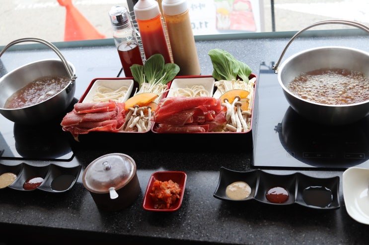  [시흥시청역] 1인 개인화로 샤브샤브 맛집 /돌돌샤브