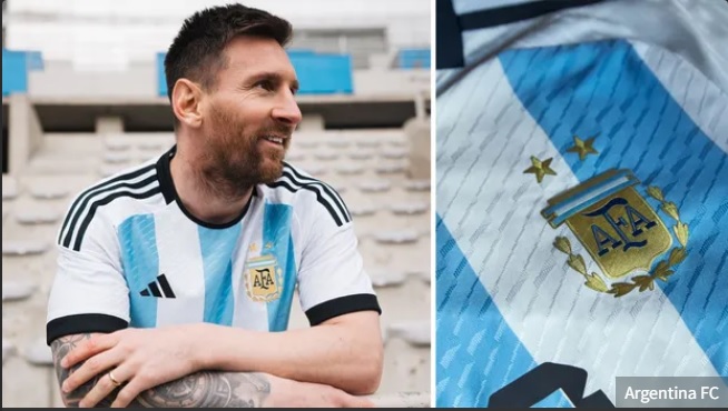 [오피셜] 아르헨티나, 월드컵 유니폼 발표