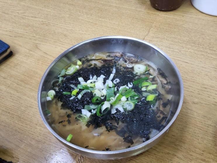 동대문 할아버지 손칼국수 짱맛탱 굿