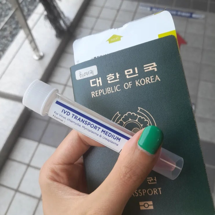  낭만적 여행과 이후의 일상 PCR 검사