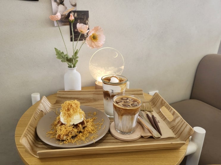 크로플, 커피 진짜 맛있는 천안 신부동카페- "연달"