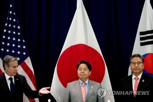 美, 한미일외교회담 의제로 중국 명시…"中 도전과제 관점 공유" 美, 한미일외교회담 의제로 중국 명시…"中 도전과제 관점 공유"