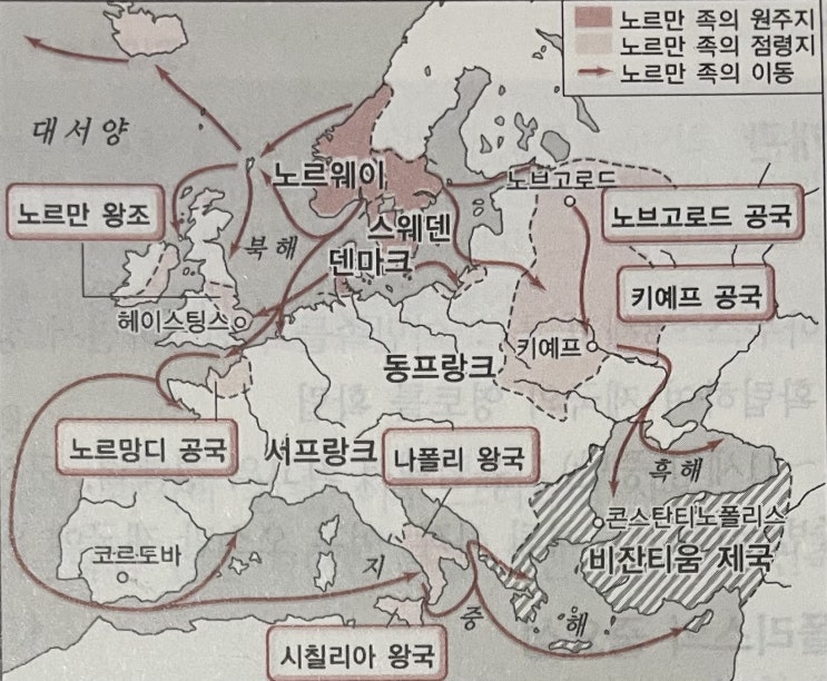  노르만족의 이동