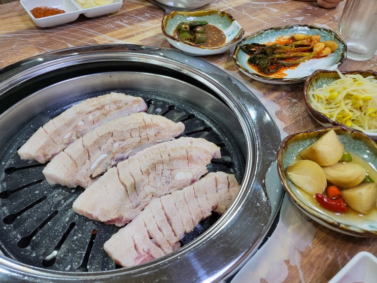 [순천 금당 삼겹살]찬우물 / 점심특선 맛집