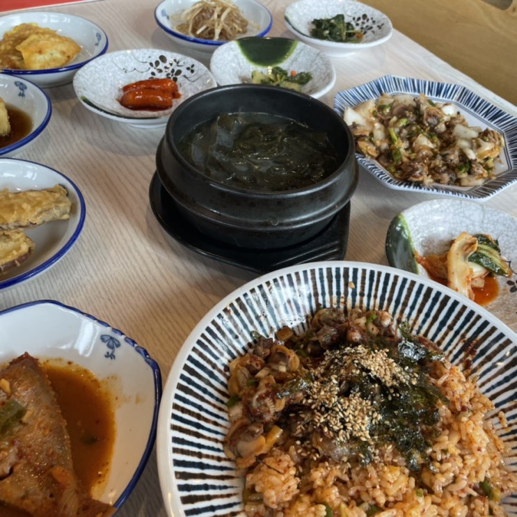 부산 다대포 꼬막 전문 맛집 와사비