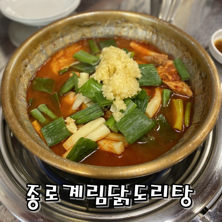  [구리닭볶음탕맛집] 구리닭도리탕맛집 종로계림닭도리탕 구리점