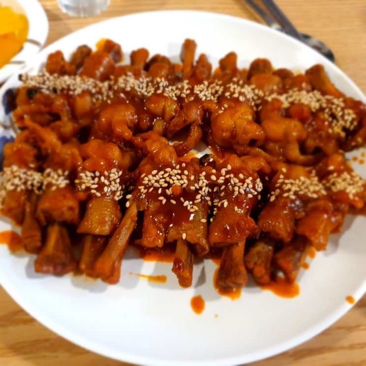  구암동맛집 나쁜남자(튤립닭발, 오돌뼈, 닭똥집)