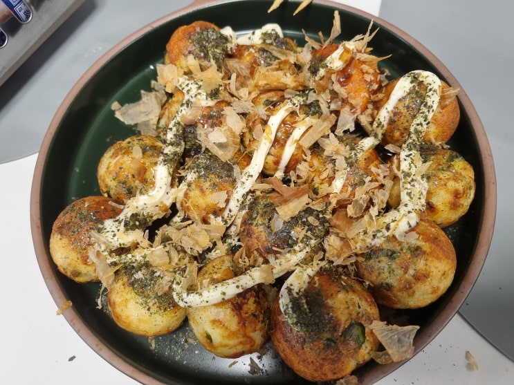  주말맞이 홈메이드 타코야끼