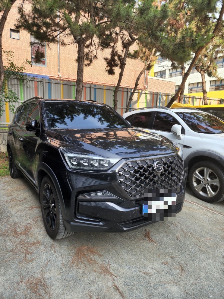  올 뉴 렉스턴(REXTON) 더 블랙 2020년식 차량 네비게이션(아이나비) 업데이트하기