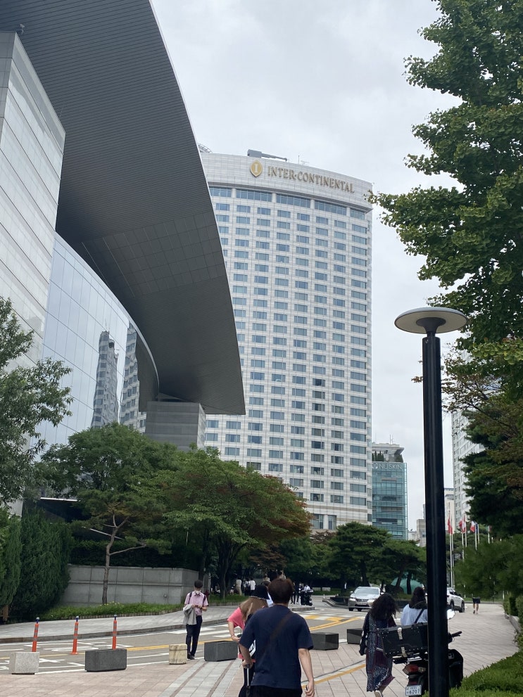  퇴사후 후임 결혼식 -인터컨티넨탈 코엑스