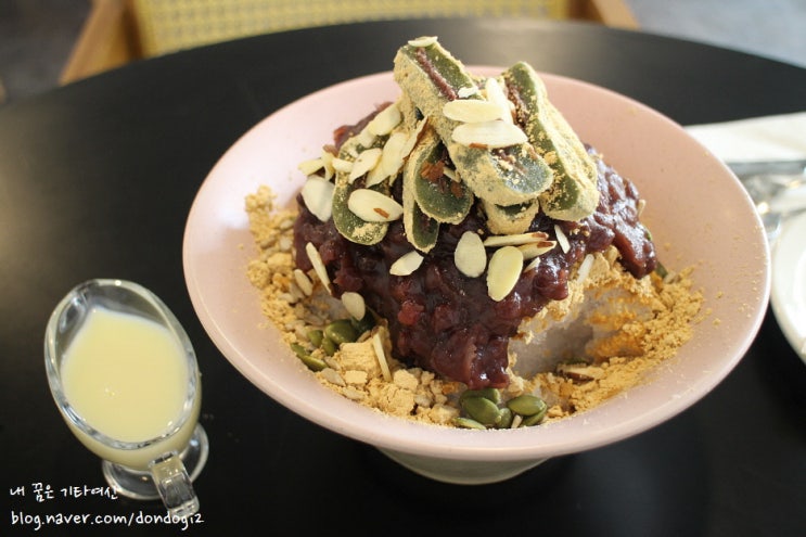  한남동 브런치 옹플뢰르 - 올해 첫 팥빙수 맛집