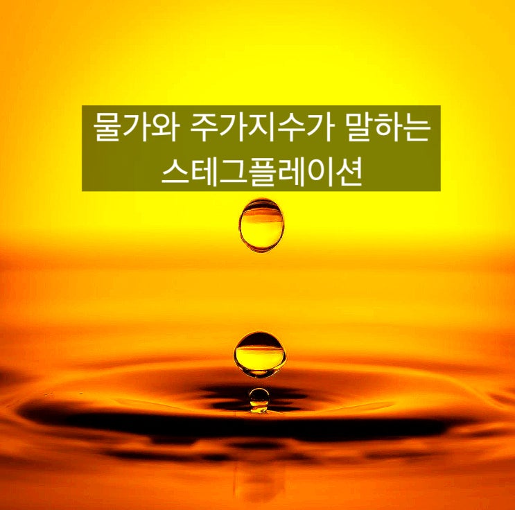  [고물가/스테그플레이션] 물가와 주가지수가 말하는 스테그플레이션