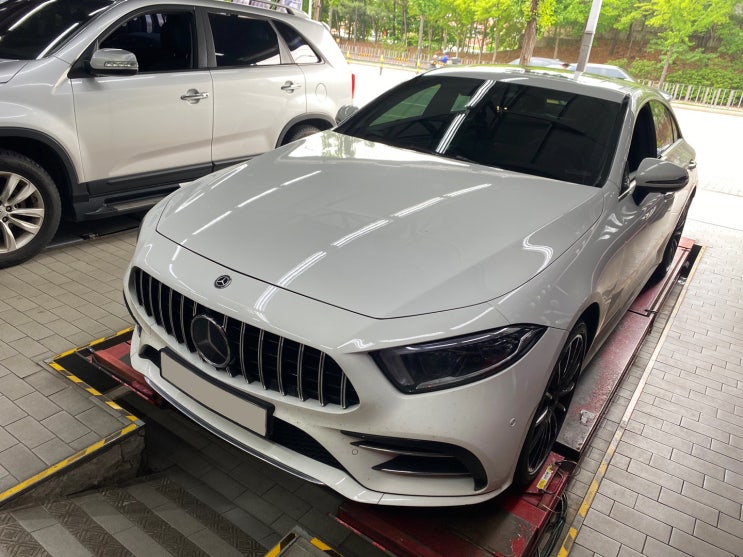  안산 벤츠 CLS 400D 450 사계절 타이어를 원한다면 콘티넨탈 DWS06+로 해결