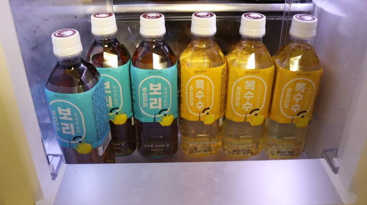  우리집 주전자차 보리차, 옥수수차 코카콜라에서 맛있게 나온걸로 바꿨어요