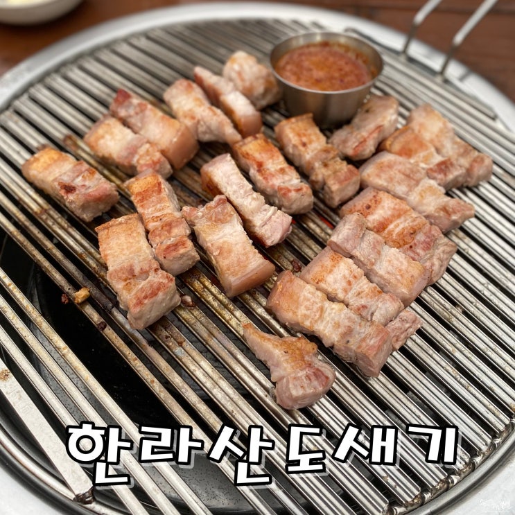  [정릉역맛집] 정릉맛집 한라산도새기&커피팔다