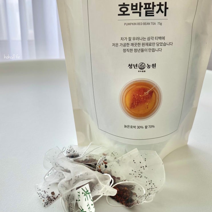  [청년농원] - 호박팥차