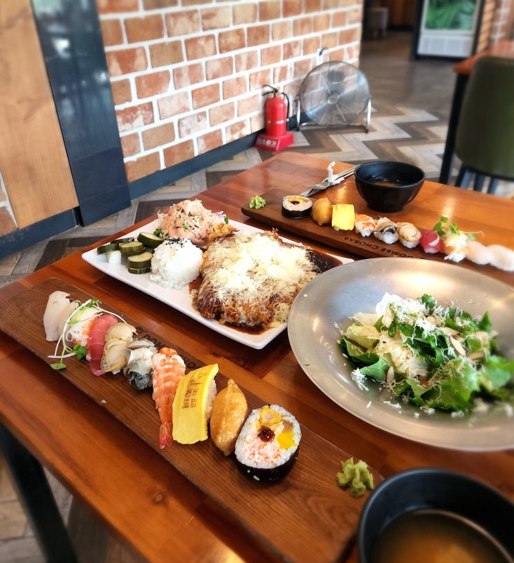  세종초밥 어진동 돔베초밥, 다양한 메뉴가 있는 세종시초밥 맛집 :)