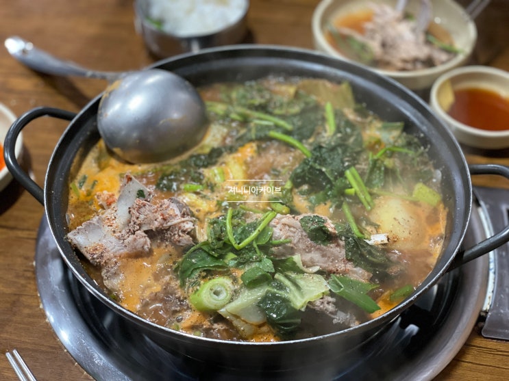  못잊어감자탕 제주도민도 웨이팅하는 감자탕 찐맛집