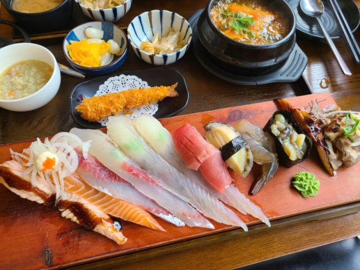  장기동 스시 맛집 어왕 런치특선 9900원 가성비갑