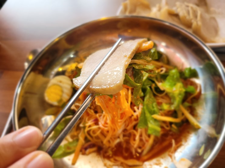 원주 흥업 맛집 2004즉석떡볶이 : 비빔국수와 수육 추가하면 배부른 한 끼 완성