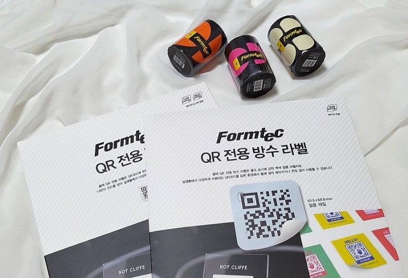 [사무용품|폼텍] 새로운 QR코드 라벨지 등장! QR코드 스티커 라벨로 손쉽고 간편하게 제작해요, 폼텍 Formtec QR 전용 ...