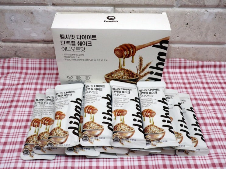  건강한다이어트 헬시핏 다이어트단백질쉐이크 맛있어요