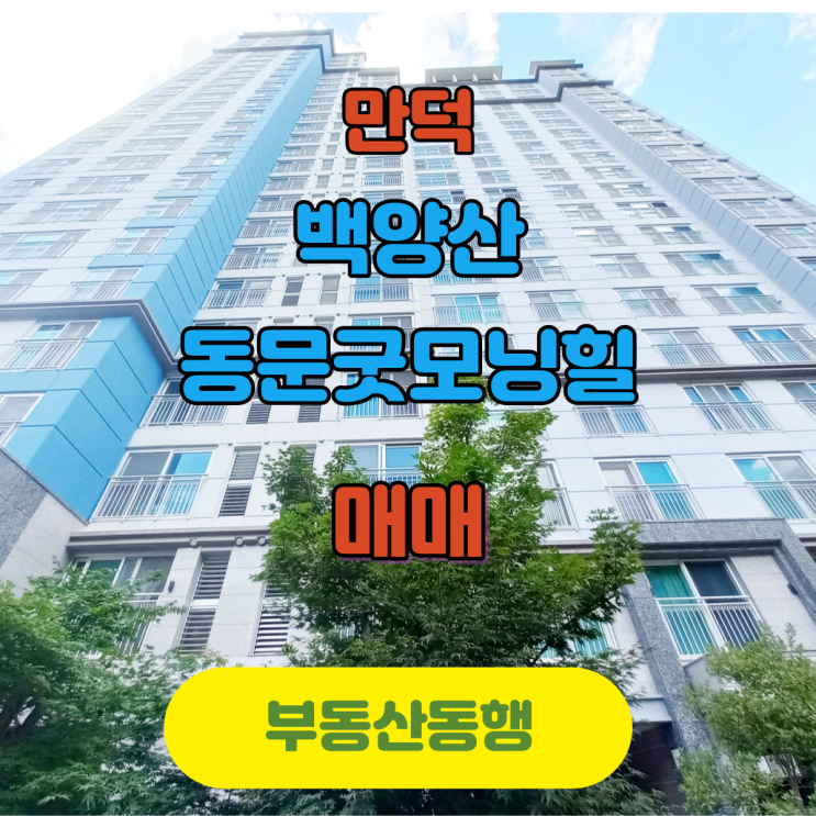  백양산동문굿모닝힐 올 리모델링 내부가 이쁜 아파트 매매