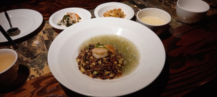  홍대중식맛집 중화복춘 오향볶음밥, 소홍주, 복춘오향탕면
