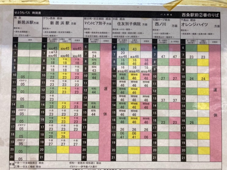  일본에서 버스 타는 방법 (시내, 급행 버스)