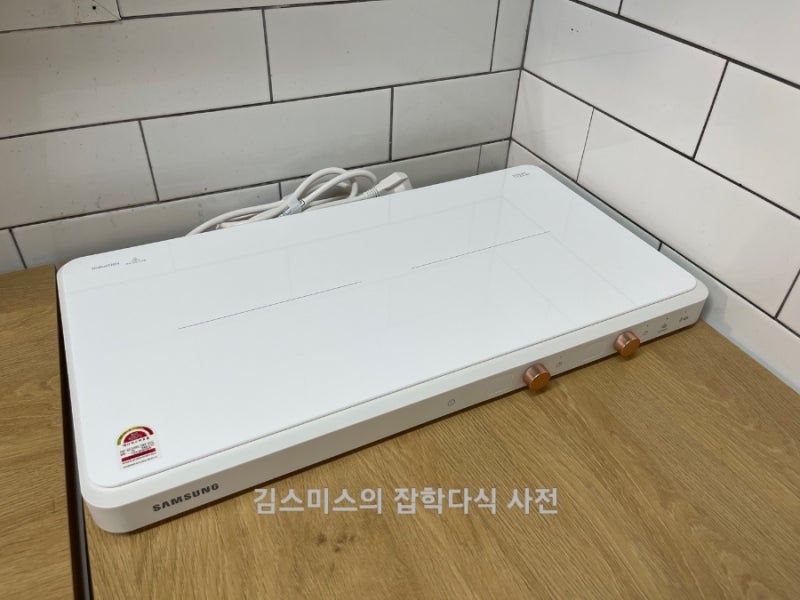2구 인덕션 삼성전자 더플레이트 NZ60R7703PW