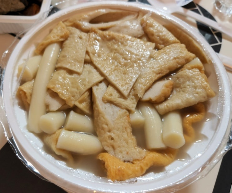  용문시장 부산어묵, 푸짐한 떡볶이와 순대 그리고 족발