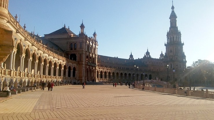  걷고 사랑하며 #190: 세비야 스페인 광장(Sevilla Plaza de Espana) & 마리아 루이사 공원(Parque de Maria Luisa)