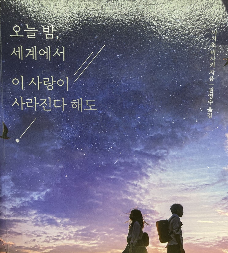  오늘 밤, 세계에서 이 사랑이 사라진다