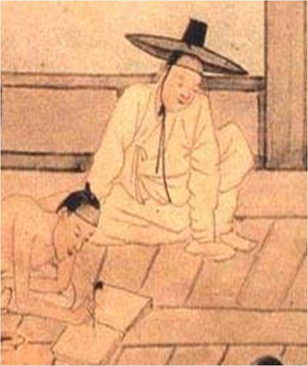 조선의 천재화가 "김홍도" 그림 속의 오류는 고의다.