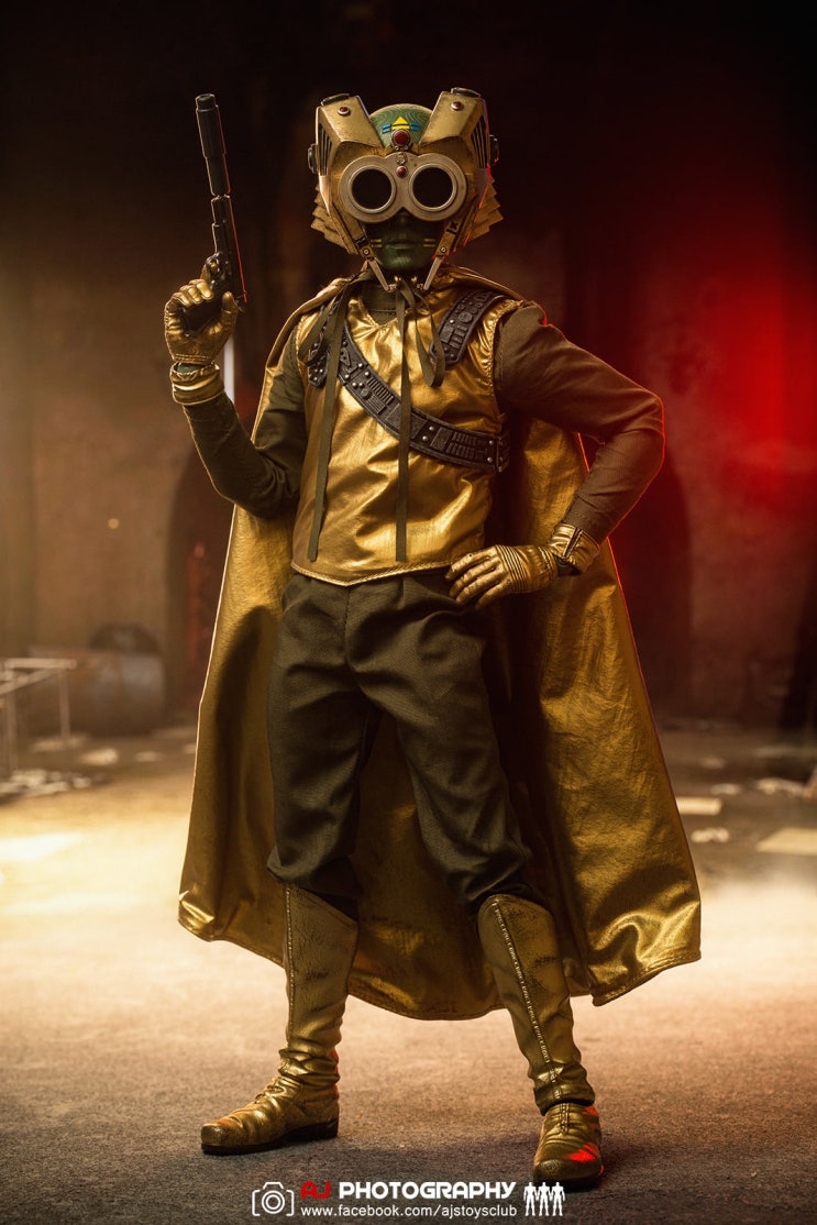  『VTS TOYS』 1/6 Catastrophe Planet Godmesuer Commissioner 공룡전대 코세이돈 빌런 실제품 [해외 사진]