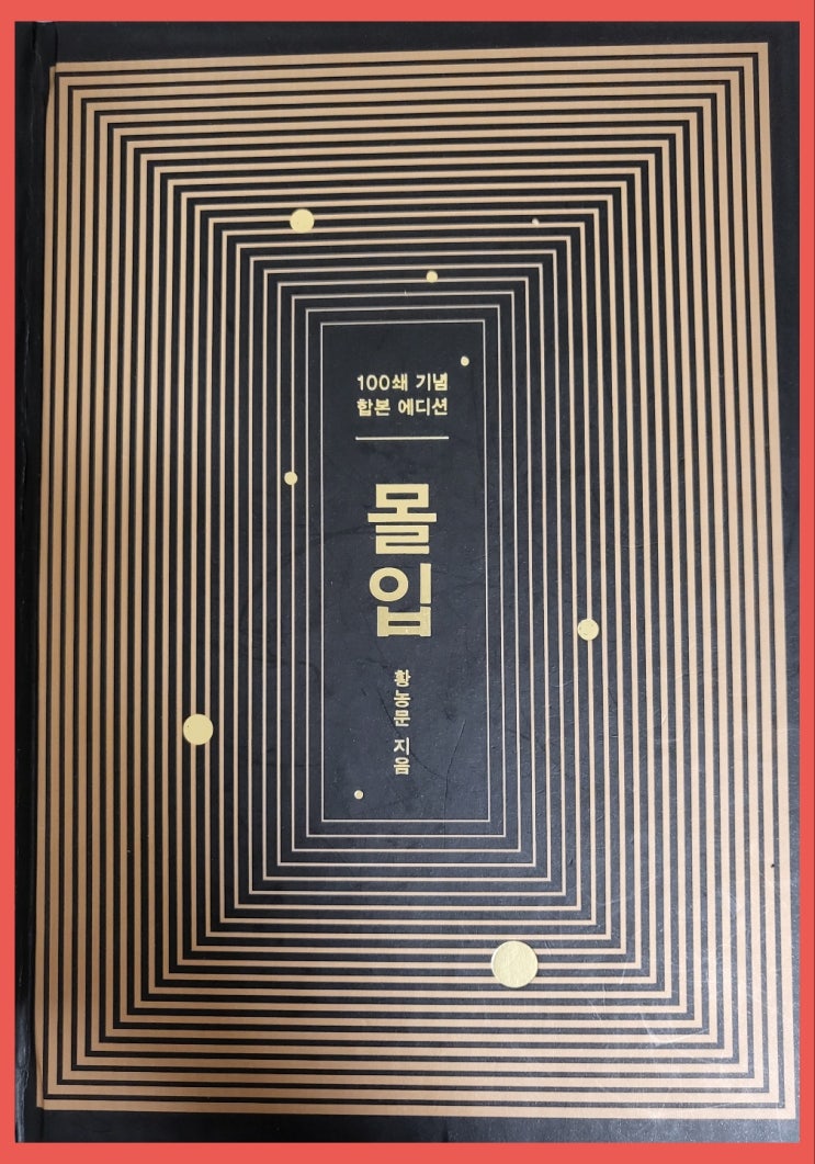  서평> 최고의 삶을 선사하는 몰입 (저자 황농문 )