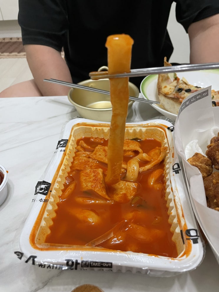 [내돈내산] 수철이네왕새우튀김 호매실점 커플세트, 치킨 포장 주문 후기