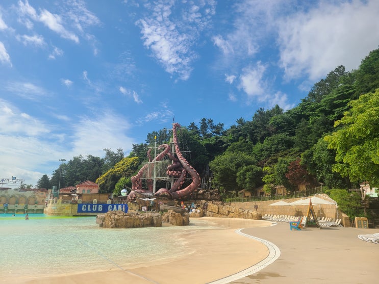  [7월 용인 가볼만한곳] 캐리비안베이 1부 - 주차꿀팁, 필수 준비물, 비치 체어 93.94후기  -방문일 2022.7.7