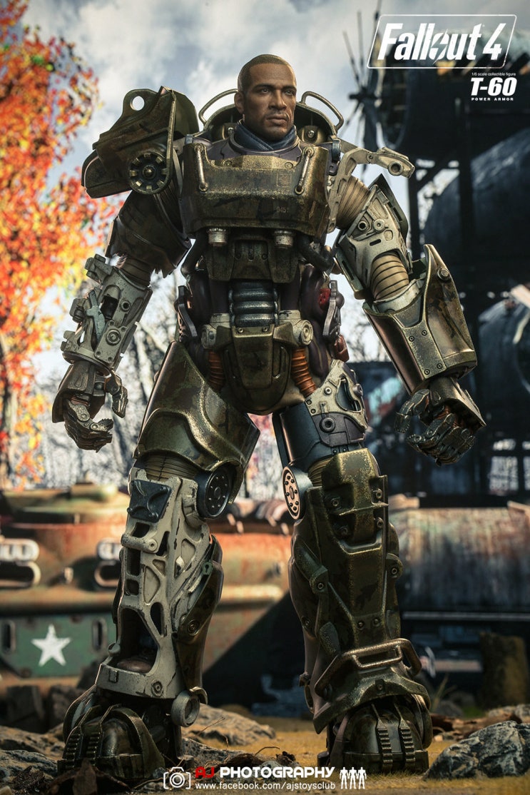  『THREEZERO』 1/6 Fallout4 : T-60 폴아웃4 : T-60 실제품 [해외 리뷰]