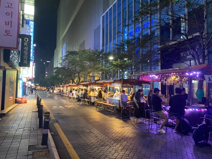  부산_서면역_포장마차_노상맛집_포차거리후기_다이아몬드포차_서면역에서~술 한잔 했어요~