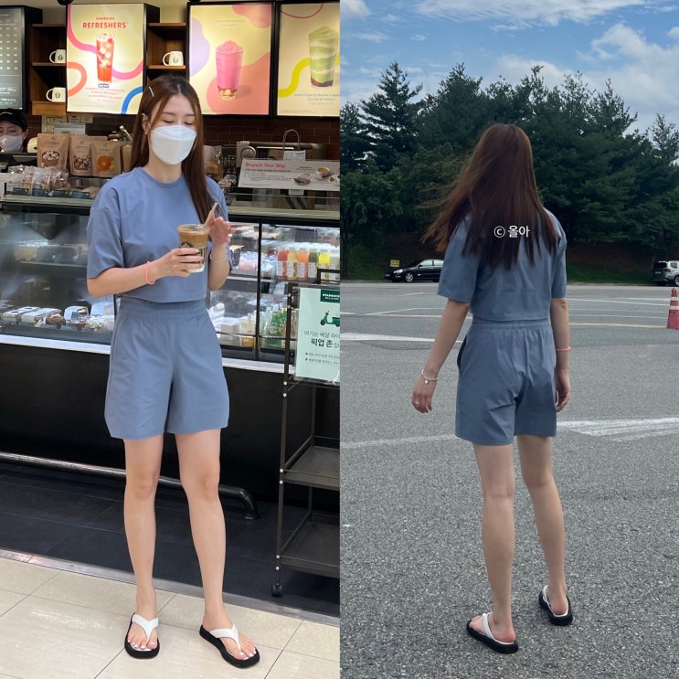  시원한 뮬라웨어 우븐소재 여름셋업으로 데일리룩 끝!
