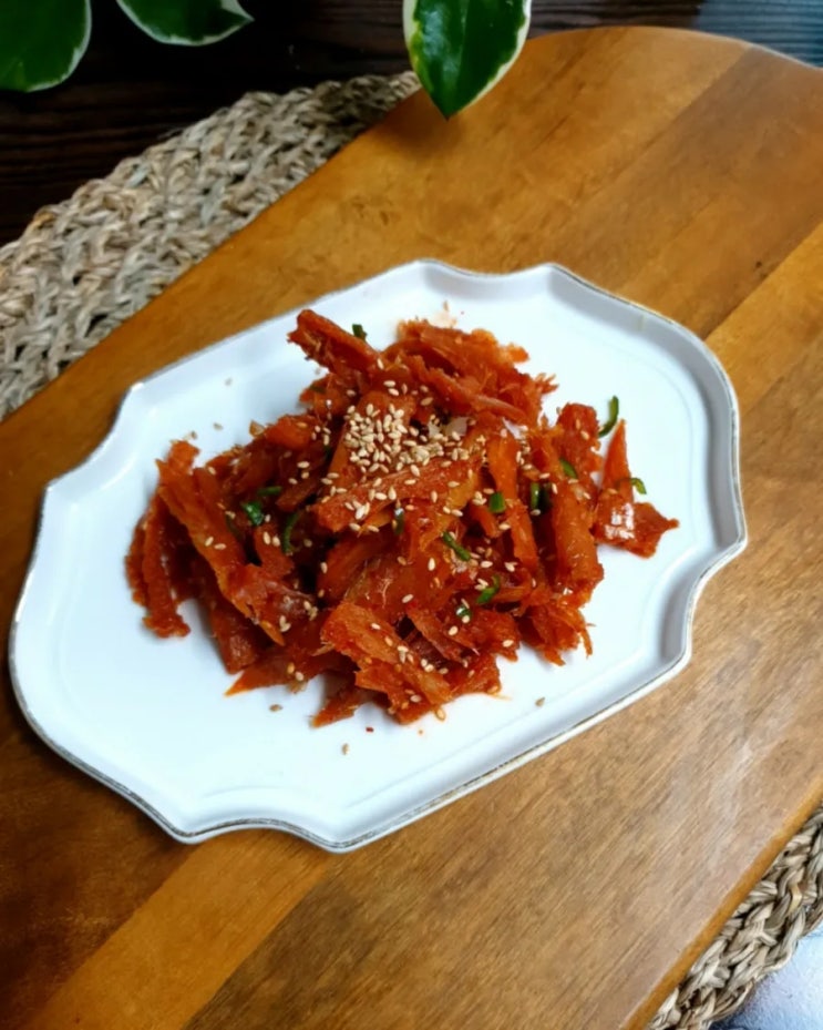  알토란 이보은 황태채무침 북어채무침 마른반찬종류 냉면고명으로도 좋아요