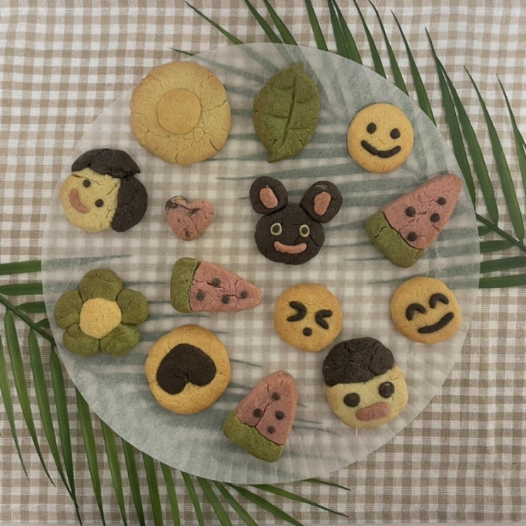  이로운과자점 우리밀 쿠키 반죽 세트 DIY 에어프라이어 홈베이킹