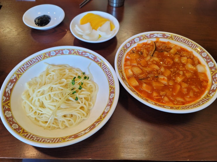  명동 중국집 개화 사천짜장면