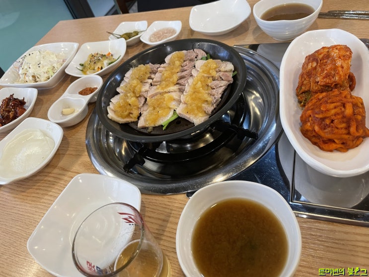  센텀맛집 남자마늘보쌈! 회식 장소로 추천해요!